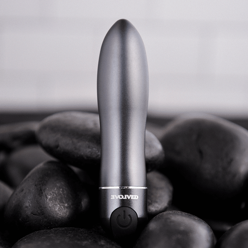 Illuminating Grey Travel Personal Massager