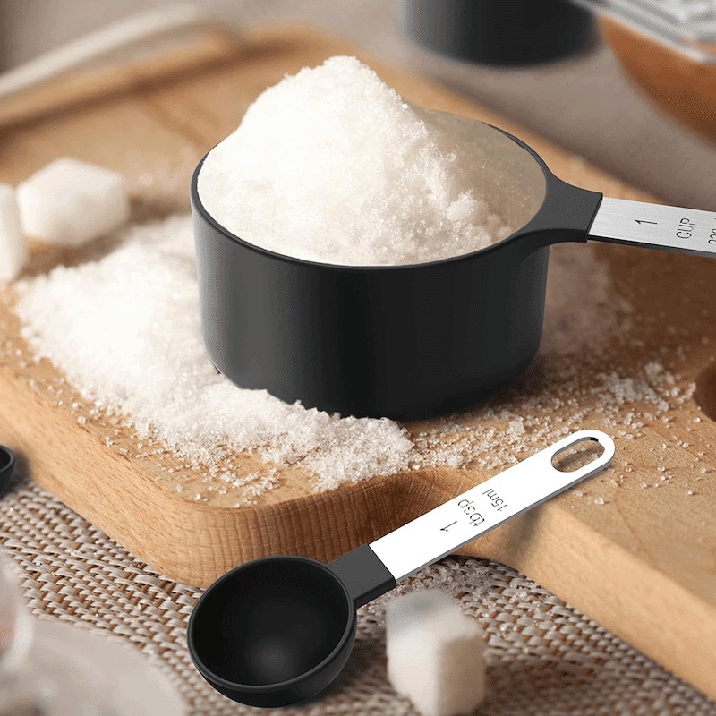 10 Piece Measuring Cup & Spoon Set