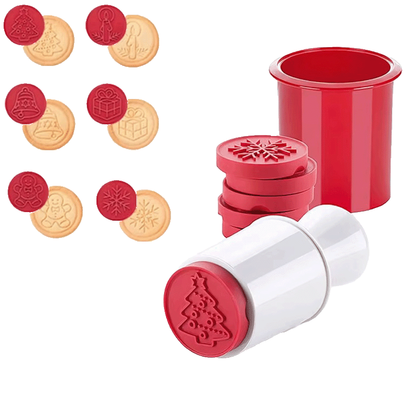 Christmas Cookie Stamp Tool Set (6 Pack)