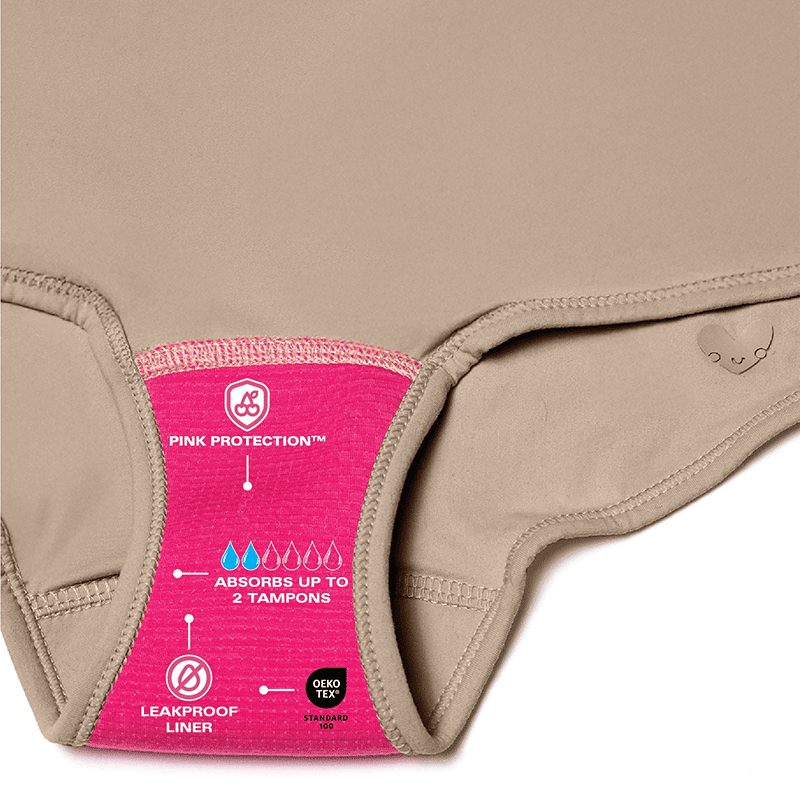 Ultra Smooth Leakproof Mid-Rise Brief Liner