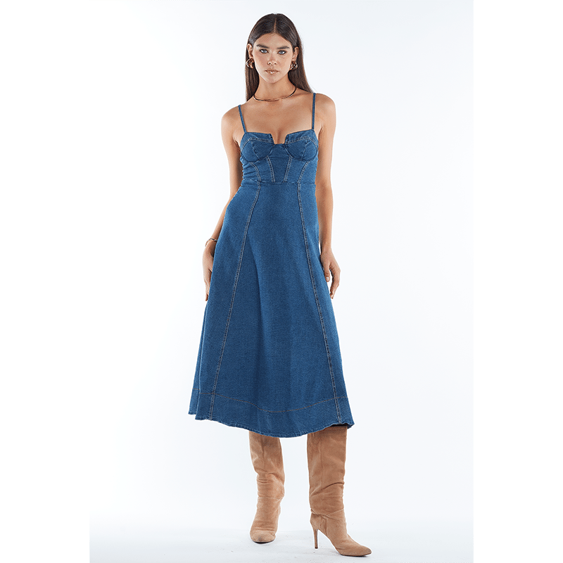 Nessie Denim Dress
