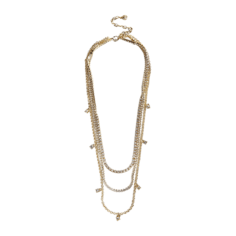 Tennis Prelayered Necklace