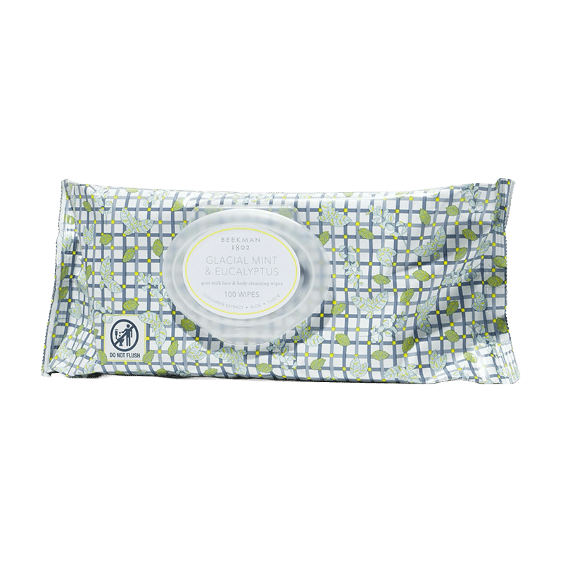 Glacial Mint & Eucalyptus Face Wipes
