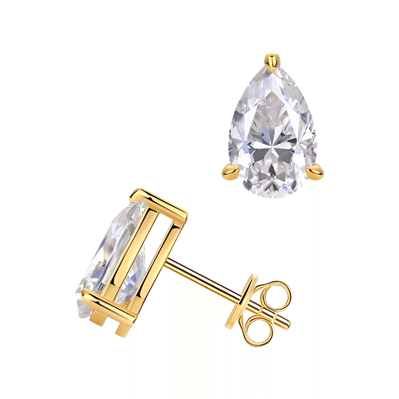 Pear Cut Earrings
