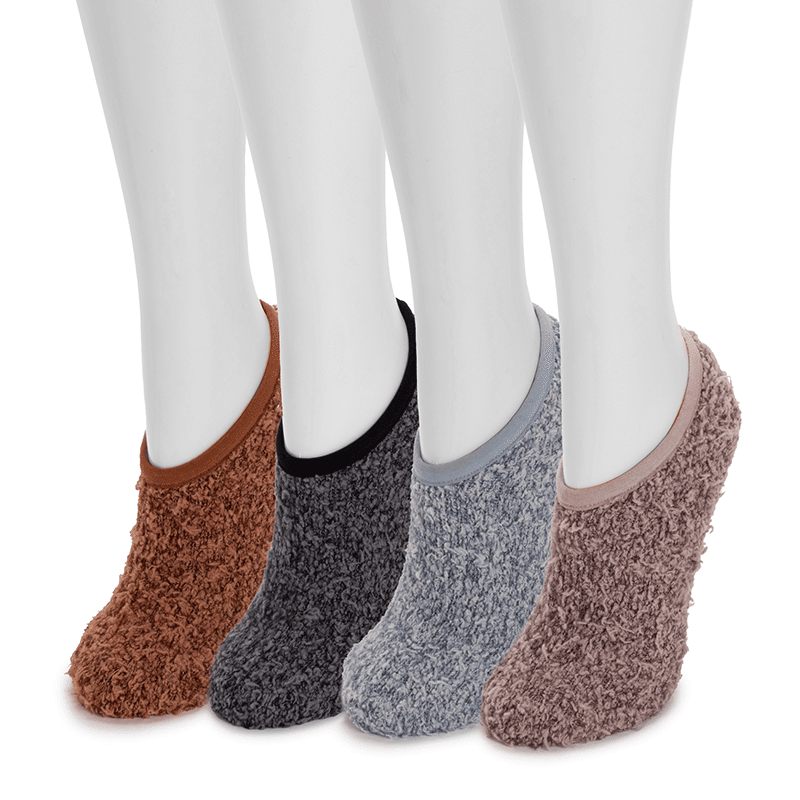 Women's 4pk Ballerina Footie