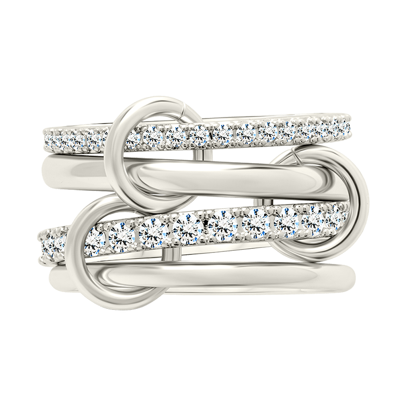 Picture of Klara CZ Stacking Ring Set