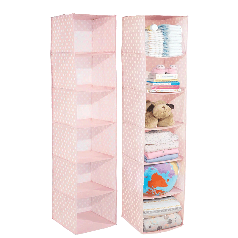 10 Section Closet Shoe Organizer (2 Pack)