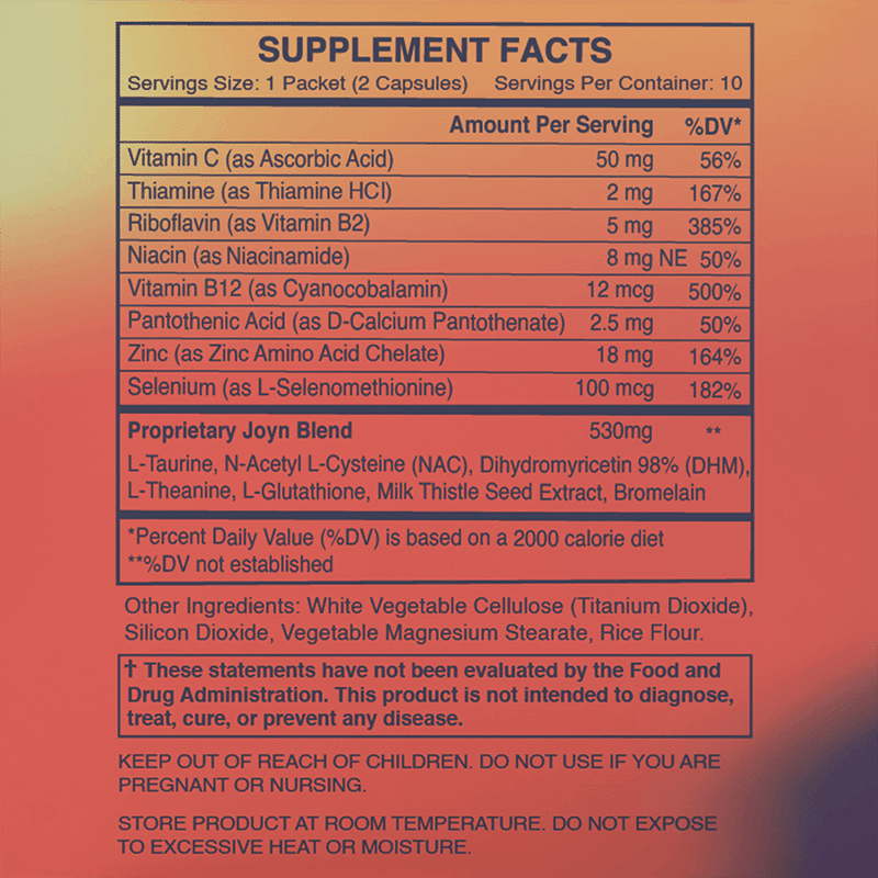 Alcohol Flush Support & Morning Recovery