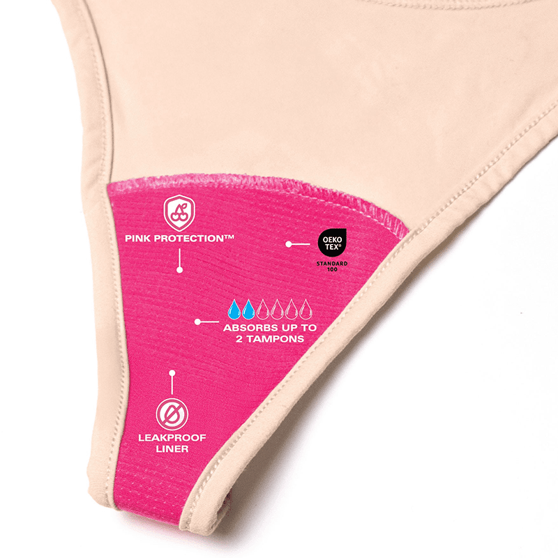 Ultra Smooth Leakproof Dipped Thong Liner