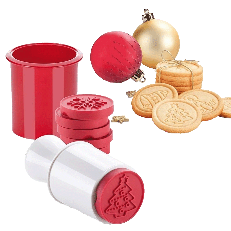 Christmas Cookie Stamp Tool Set (6 Pack)