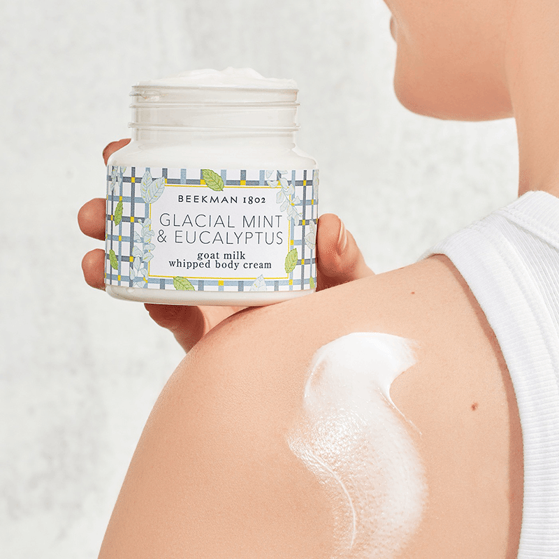 Whipped Body Cream in Glacial Mint & Eucalyptus