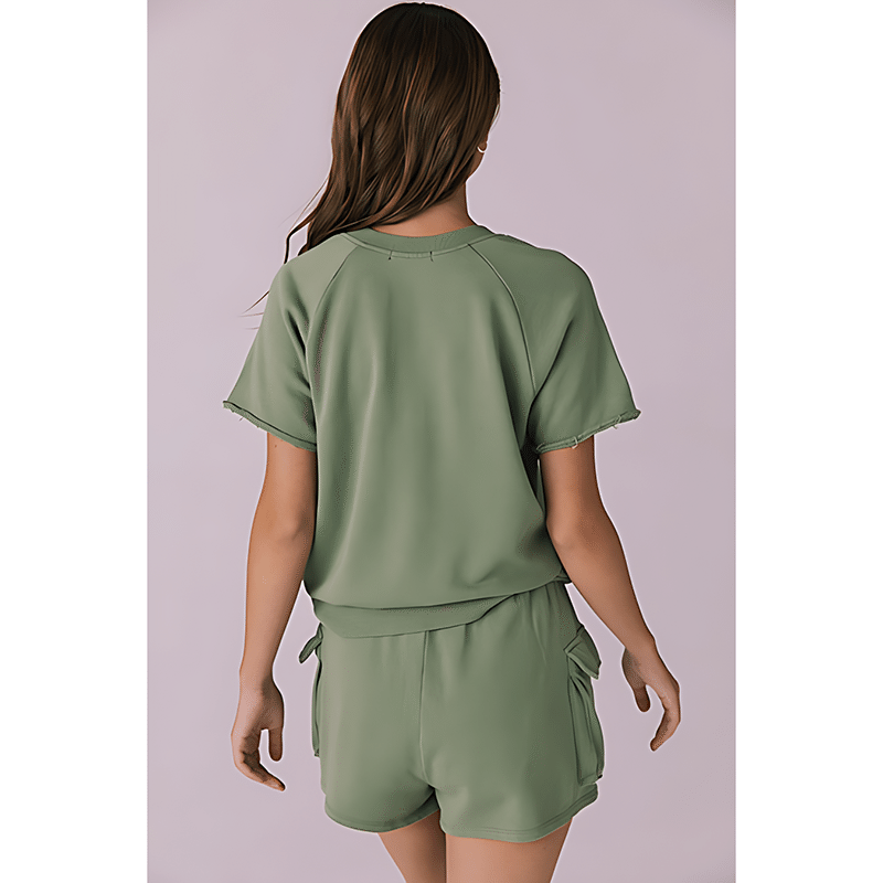 French Cotton Terry Cheyenne Pullover