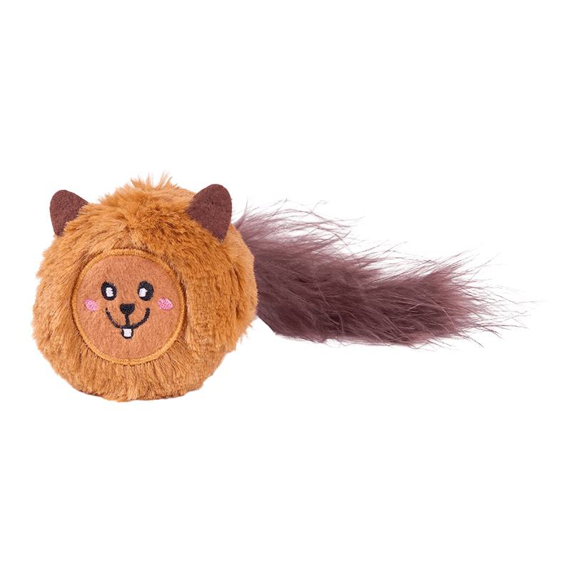 Picture of ZippyClaws Refillablez Bushy Throw Squirrel