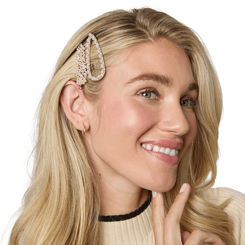 Pearl Hair Clips - Set of 2
