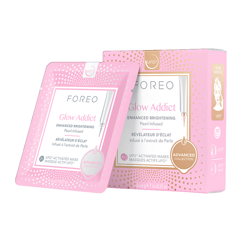 Glow Addict Enhanced Brightening 2.0 Ufo Mask - 6 Pack
