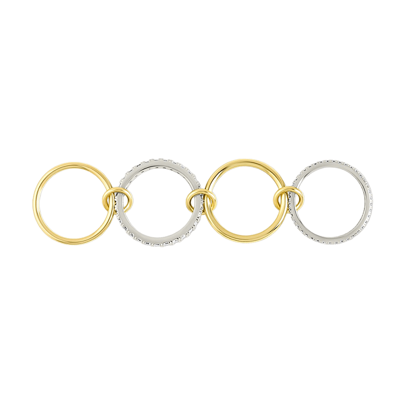 Klara CZ Stacking Ring Set