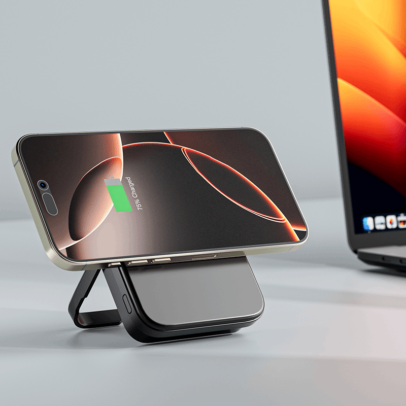 10,000mAh MagSafe Power Bank with Kick Stand