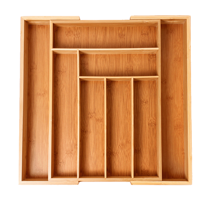 Expanding 8-Slot Flatware Organizer