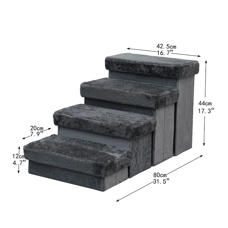 17" Senior Pet Mobility Aid Stairs