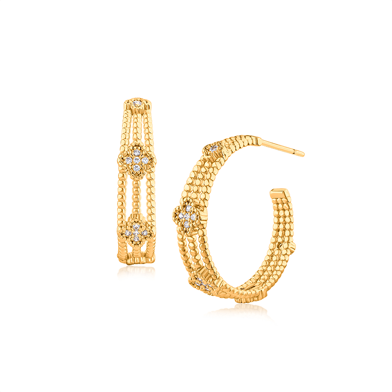 Clover Delicate Hoop