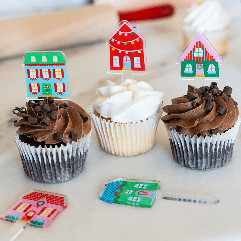 Home for The Holidays Treat Toppers (6 pcs)