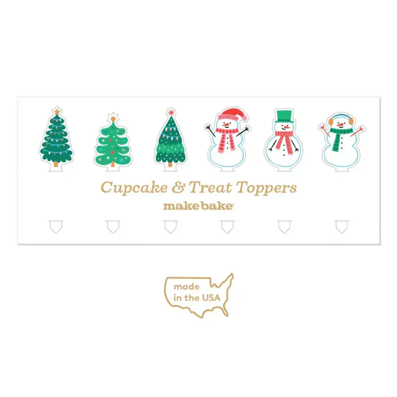 Let's Get A Tree Treat Toppers (6 pcs)