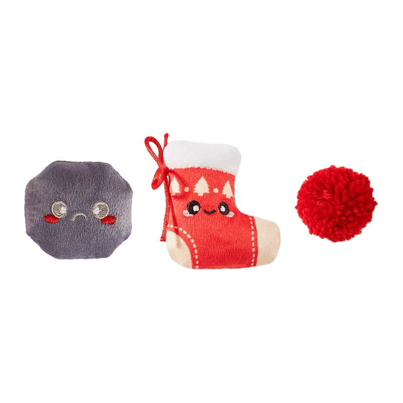 Lump of Coal Cat Toy Set