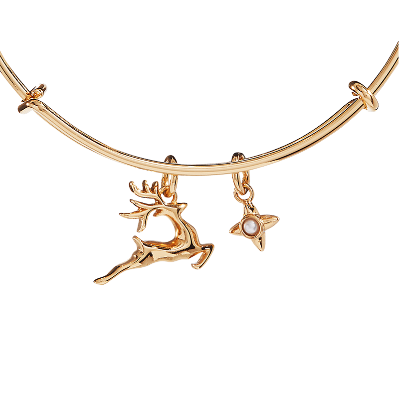 Holiday Reindeer Bangle