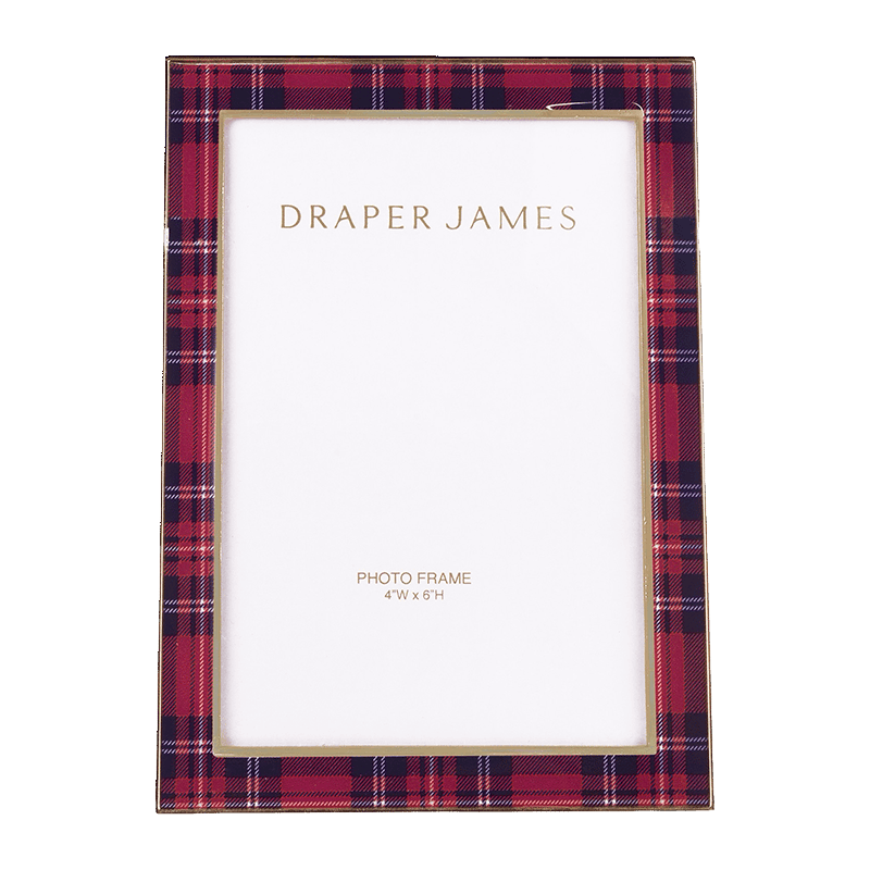 Draper James Picture Frame - Plaid