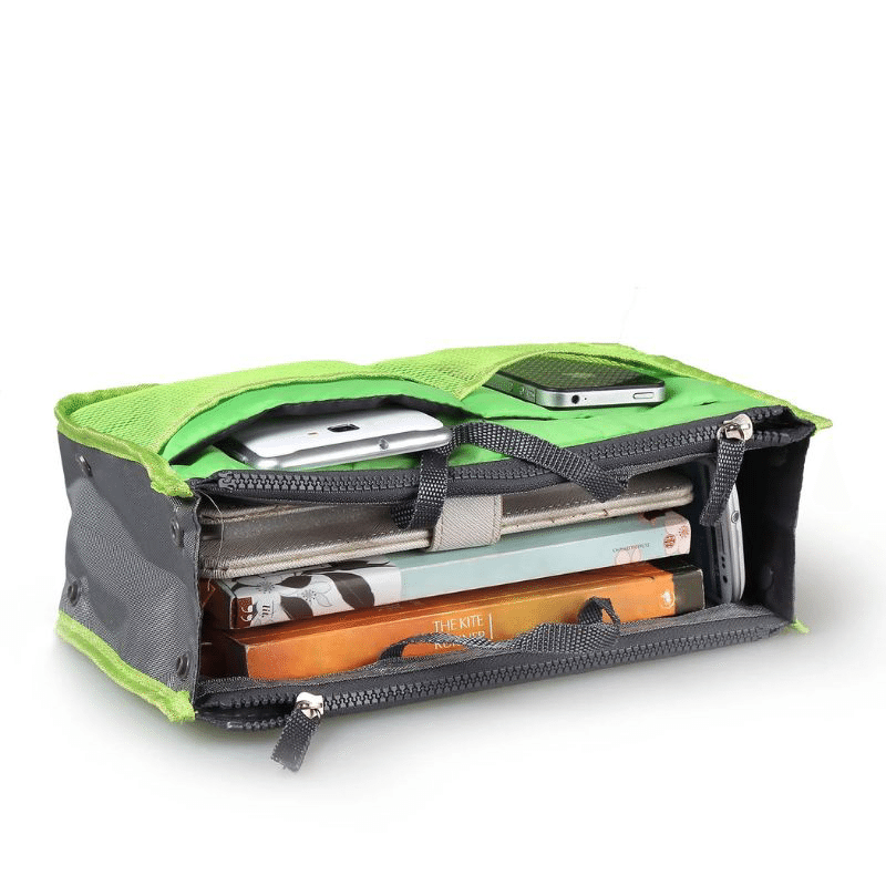 Bag Insert Organizer with Hand Strap