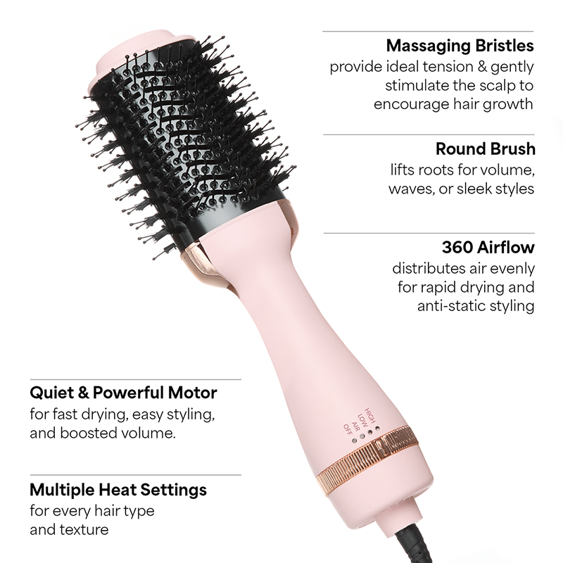 3" Infrared Blow Dryer Brush
