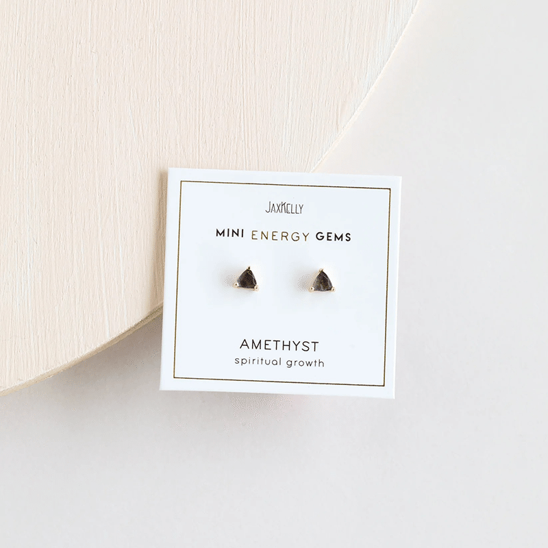 Mini Energy Gem Studs