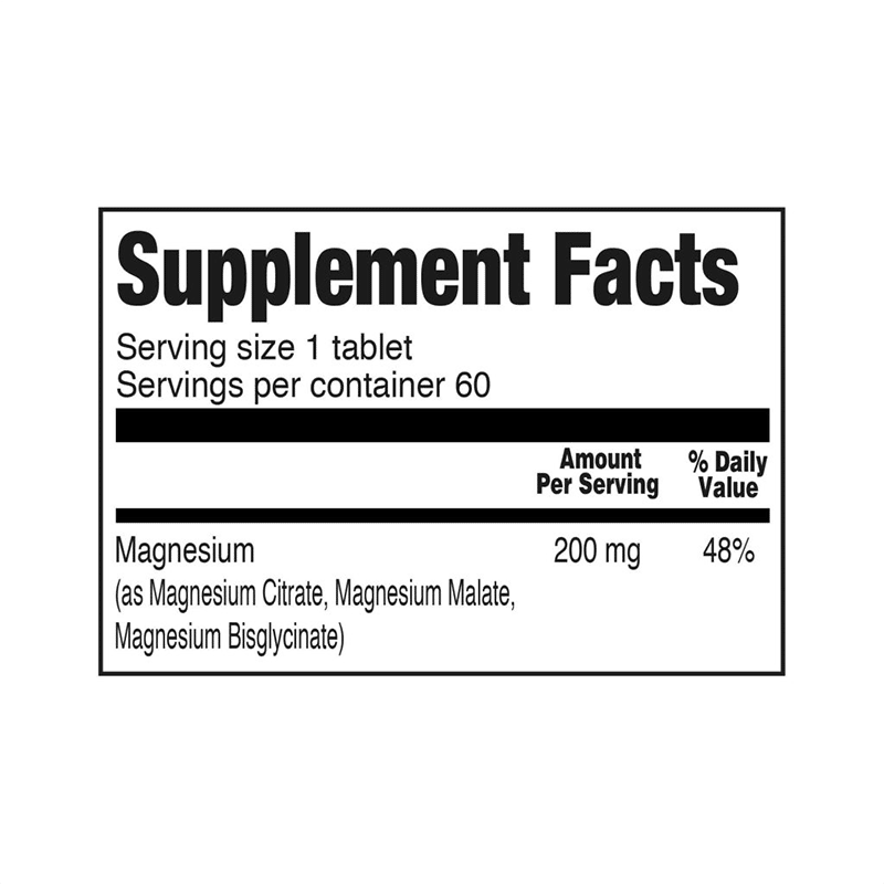 Magnesium Triple Complex (60 count)