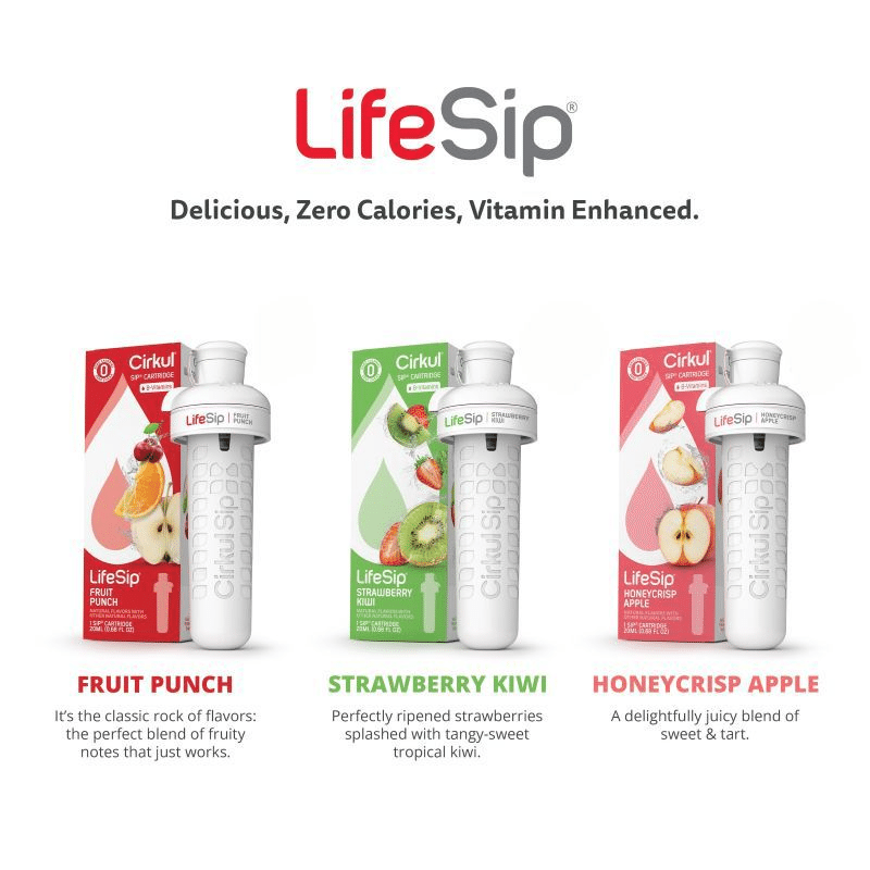 32oz Insulated Squeeze Bottle with 3 Cartridges