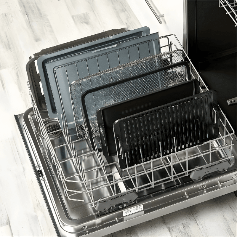 6-in-1 Power Grill 360 Smokeless Countertop Grill & Air Fryer