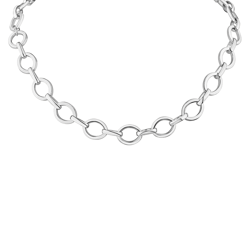 Round Open Link Necklace