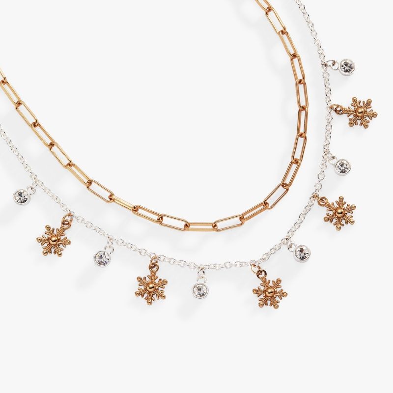 Snowflake Charm Necklace