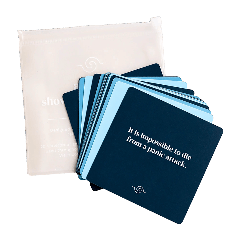 Shower Affirmation Cards