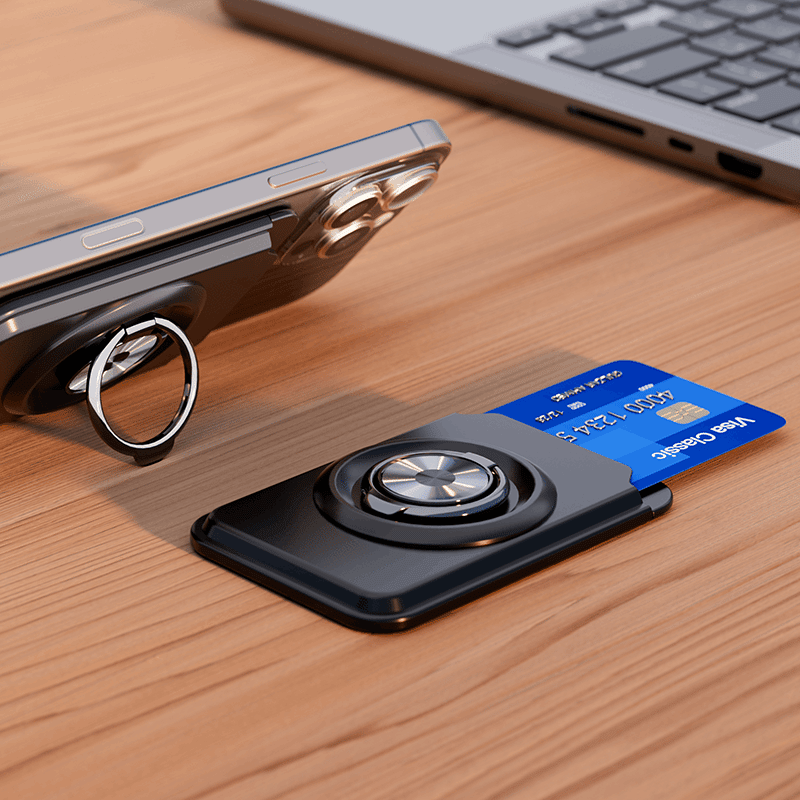 MagSafe Compatible Wallet with Ring