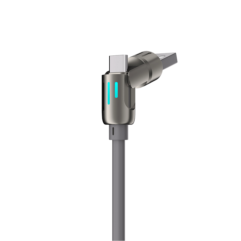 4-in-1 USB-A/USB-C to USB-C/Lightning Cable