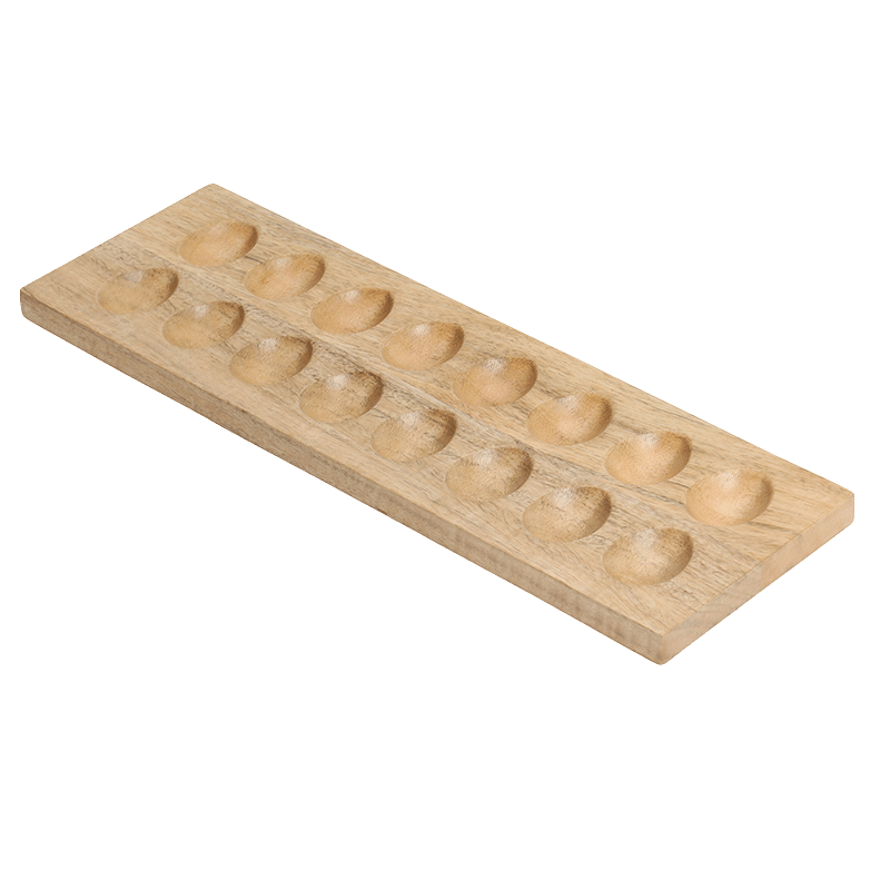 Rectangle Wood Egg Tray