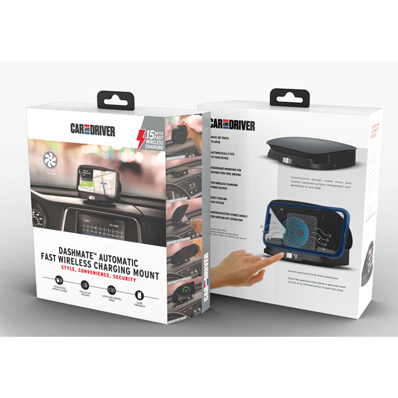 Wireless Charging Dash Phone Mount