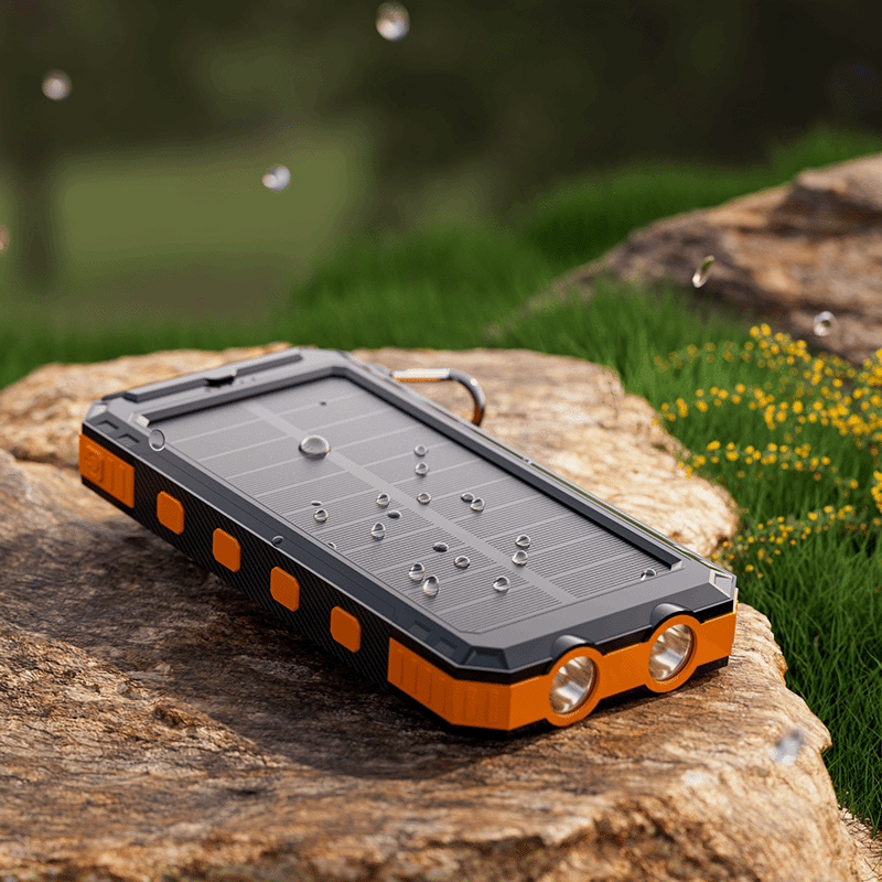 10,000mAh Multi-Functional Solar Power Bank