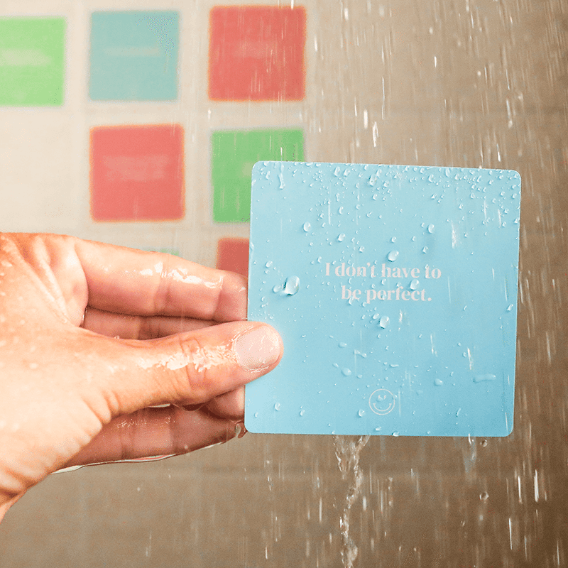 Shower Affirmation Cards - Teens