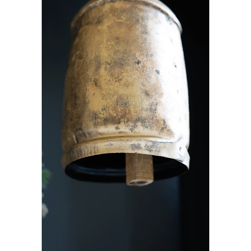 12" Antique Inspired Christmas Bell