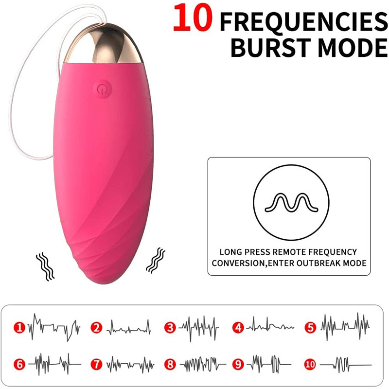 Egg Massager with Remote