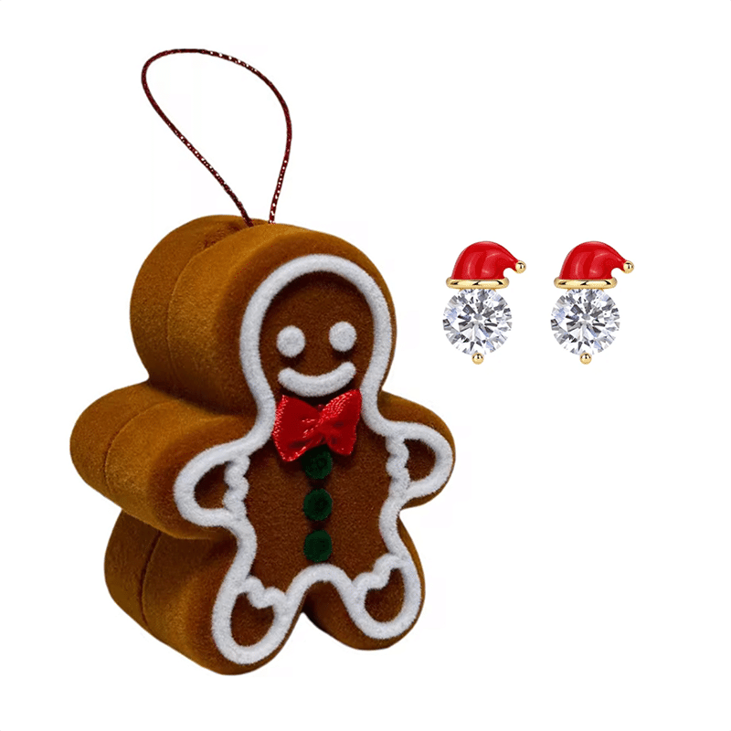 Earrings Ornament (Gingerbread)