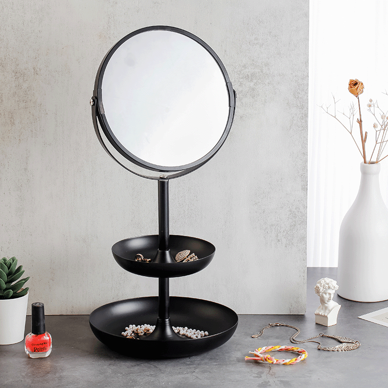 2 Tier Pedestal Mirror