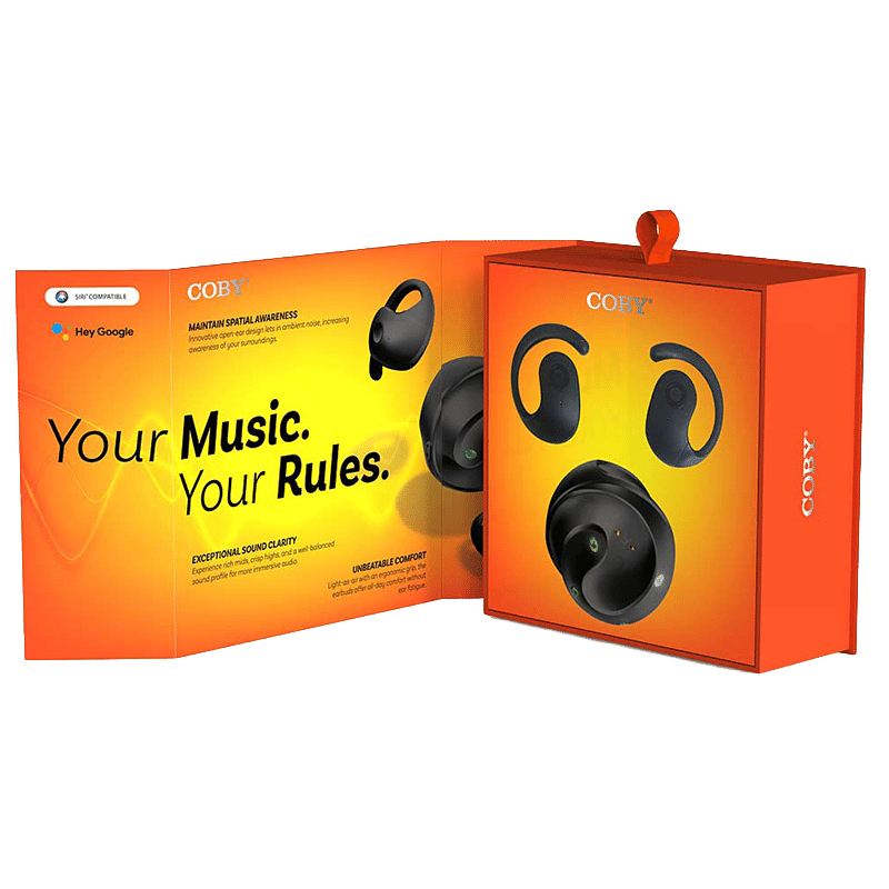 True Wireless Open Ear Earbuds