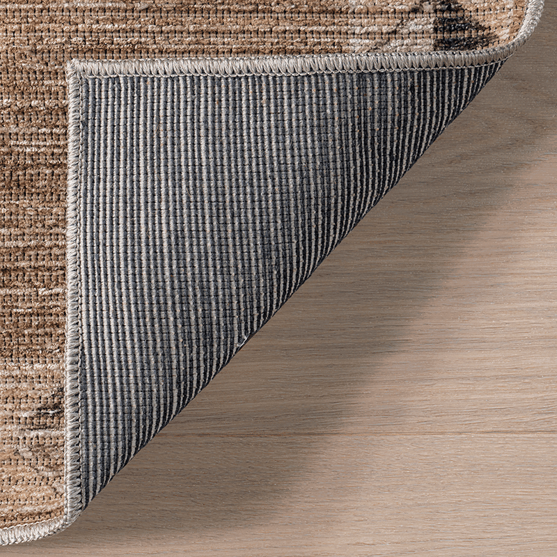 Fennel Diamond Machine Washable Area Rug